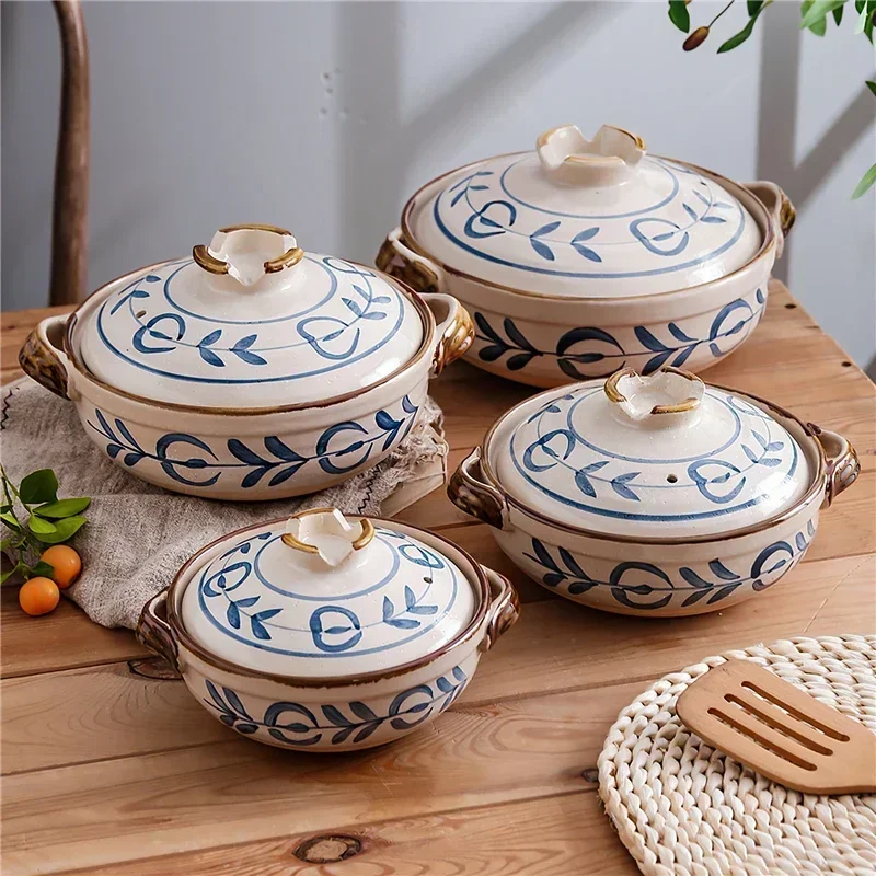 Home Cooking Japanese - 세라믹 캐서롤 일본식 점토 수프 냄비