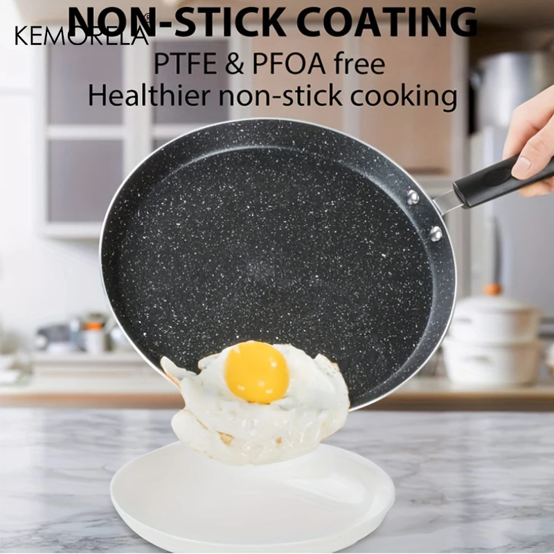 Paella Pan Steel - 논스틱 프라이팬 18/22/26CM 아침식사 팬케이크 계란