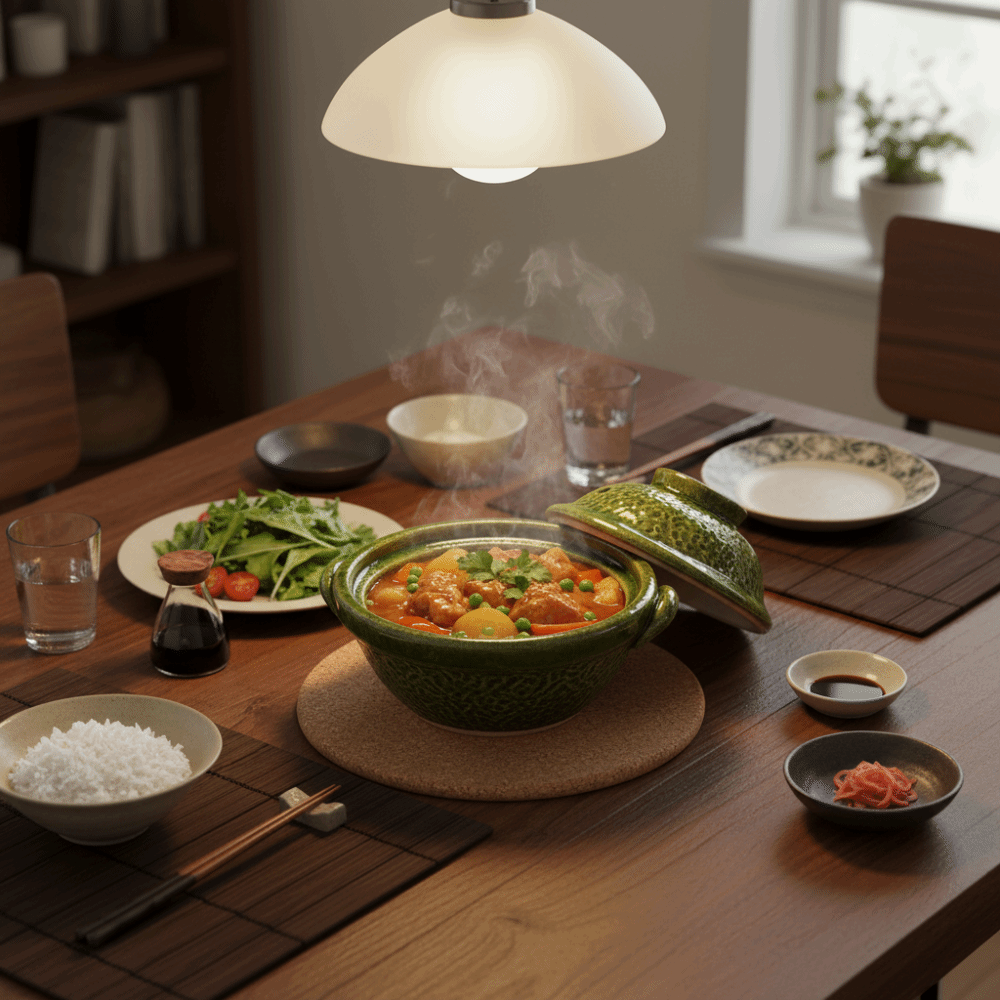도자기 이중 손잡이 냄비 이중 유약층 내열성 죽솥 망치 - Tagine Clay Pot 리뷰 및 가격