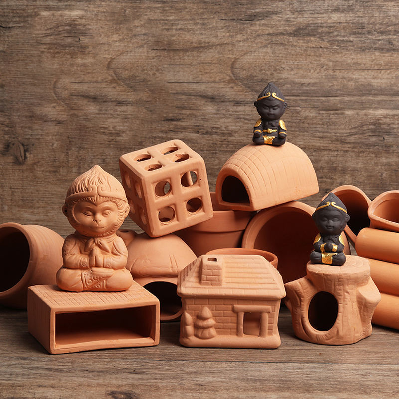 수족관 미니 세라믹 탱크 물고기 새우 집 둥지 산란 번 - Tagine Clay Pot 리뷰 및 가격
